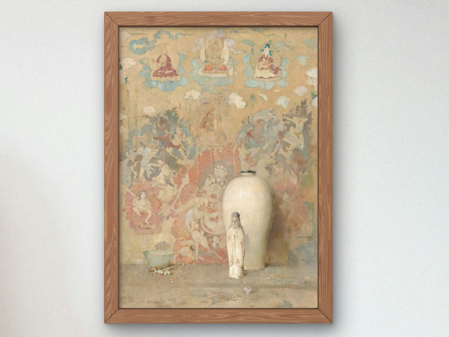 The Picture from Tibet by Emil Carlsen 1920, Wall Art Print, Fine Art Reproduction, Museum Quality Decor, Poster