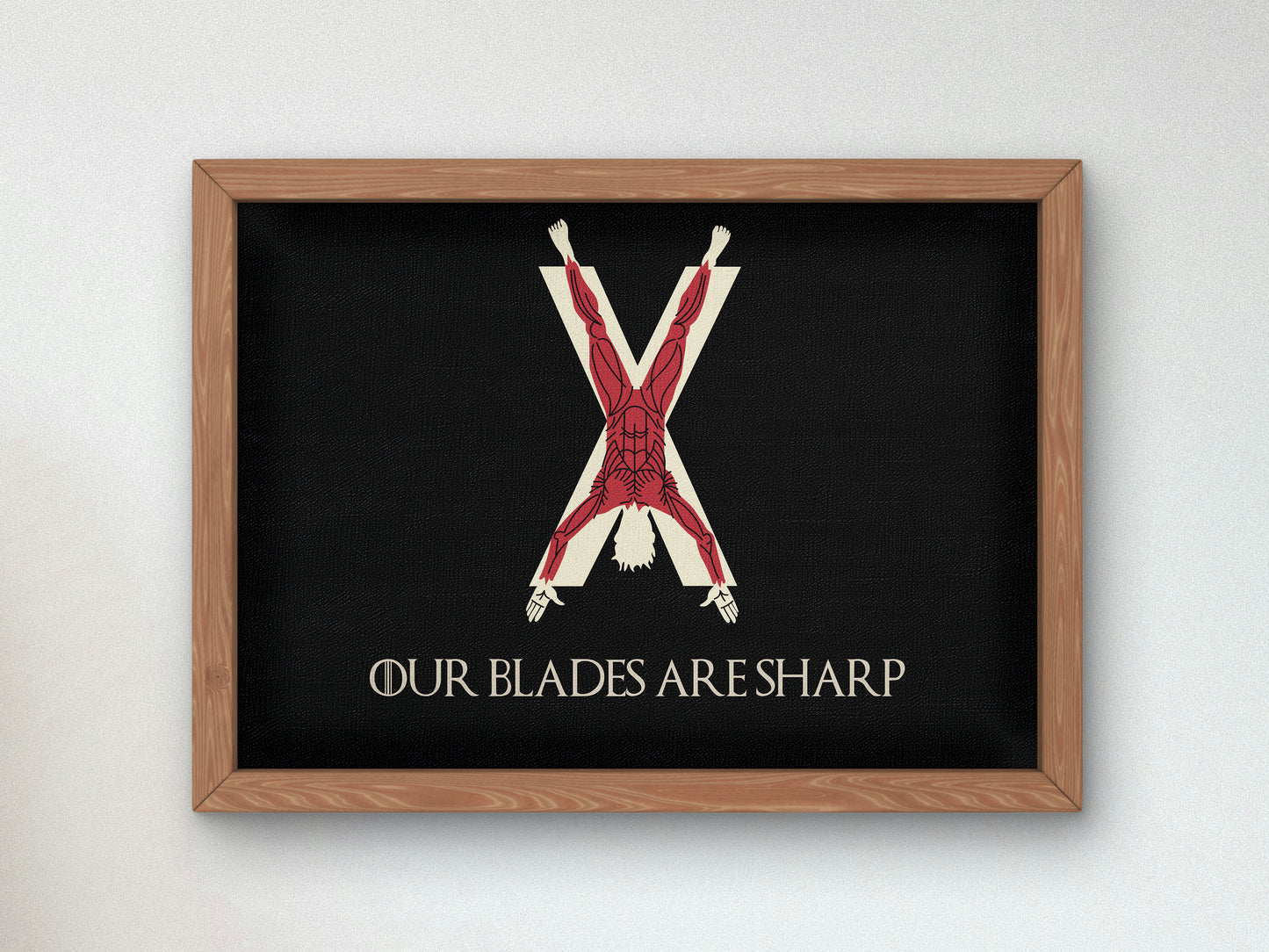 Bolton House, Flag Game of Thrones Poster, Museum Quality Wall art Print, Home Theater Decoration, Decorative Family Emblem Flags GOT Fan