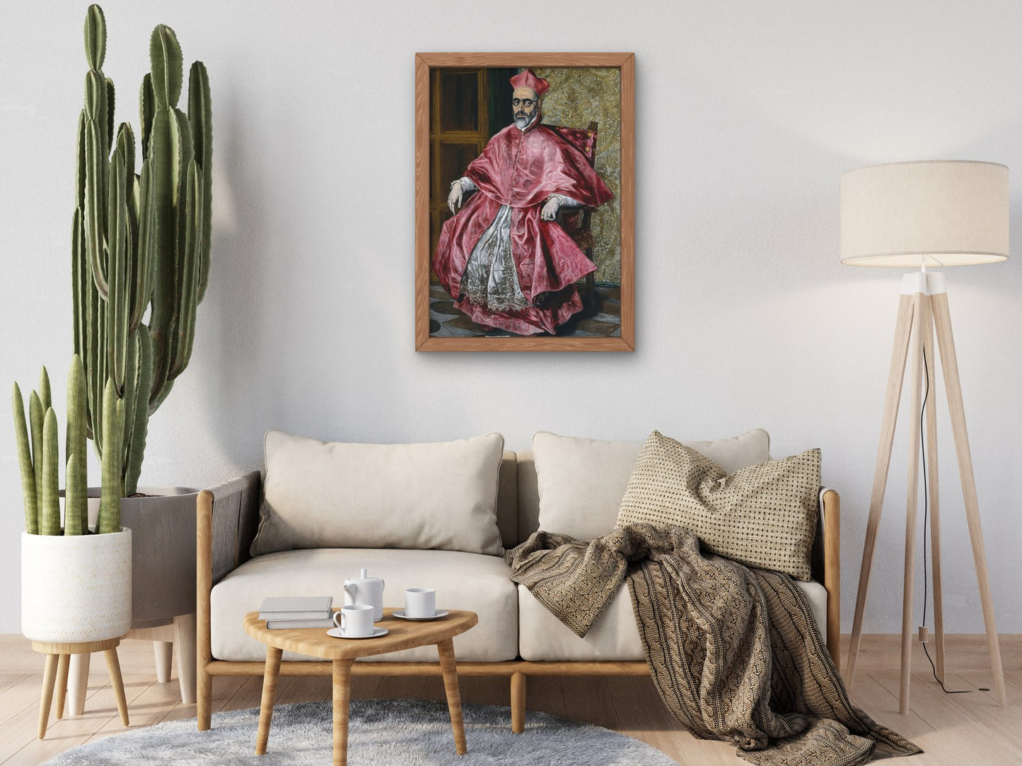 Cardinal Fernando Nino de Guevara by El Greco 1600, Wall Art Print, Fine Art Reproduction, Museum Quality Decor, Poster