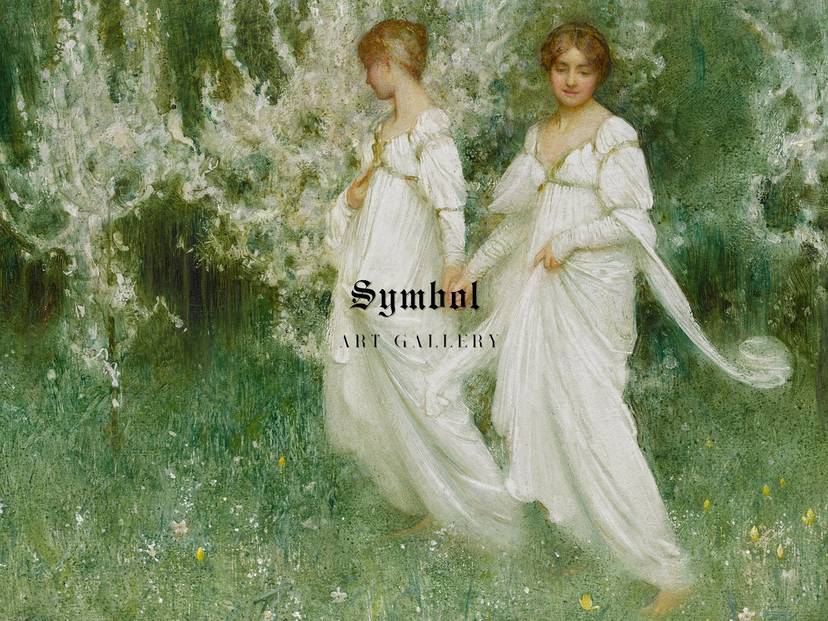 Innocence by Arthur Hacker, Wall Art Print, Fine Art Reproduction, Museum Quality Decor, Poster
