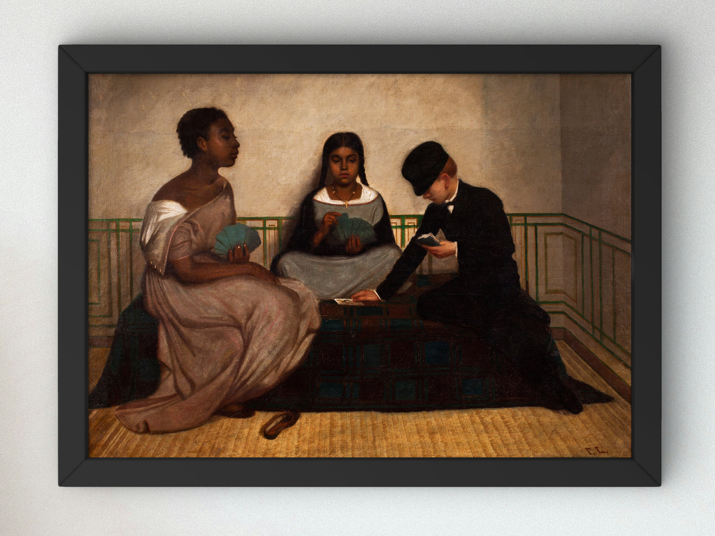 The Three Races by Francisco Laso 1859, Wall Art Print, Fine Art Reproduction, Museum Quality Decor, Poster