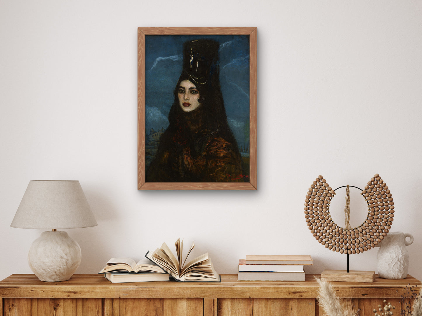 The Fiancé of the Legionnaire by Federico Beltrán Masses, Wall Art Print, Fine Art Reproduction, Museum Quality Decor, Poster