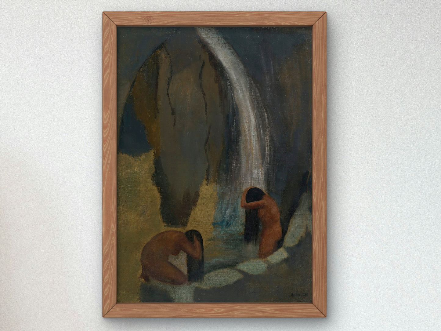 Bathers by Fermín Revueltas, Wall Art Print, Fine Art Reproduction, Museum Quality Decor, Poster