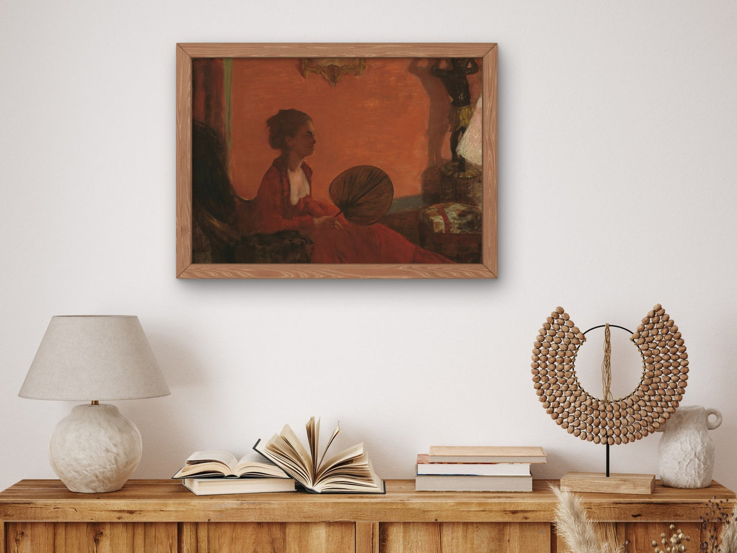 Madame Camus by Edgar Degas 1869, Wall Art Print, Fine Art Reproduction, Museum Quality Decor, Poster