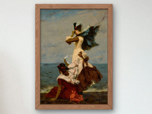 They Are Gone by Charles Hermans, Wall Art Print, Fine Art Reproduction, Museum Quality Decor, Poster