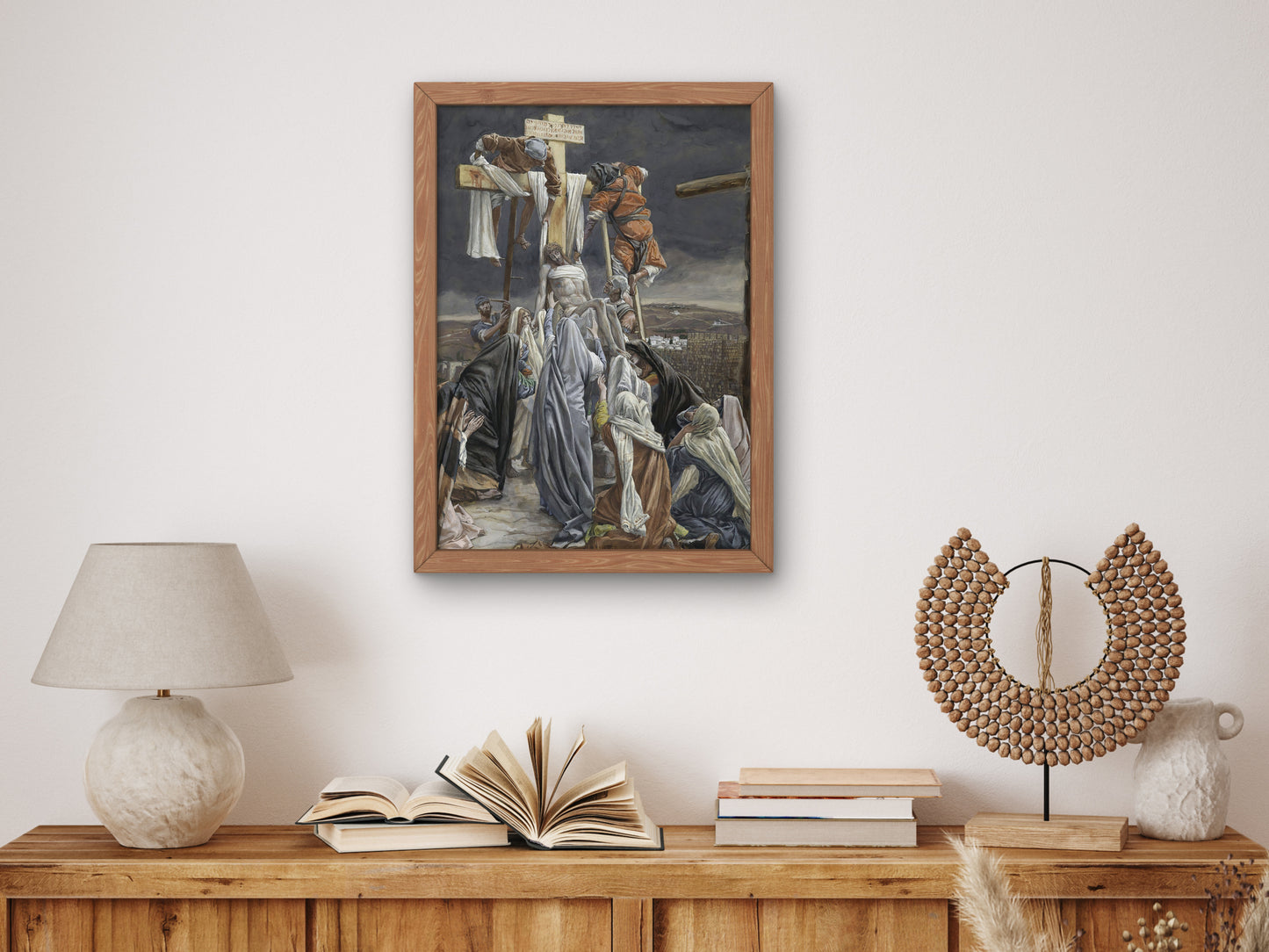 The Descent from the Cross by James Tissot 1886, Wall Art Print, Fine Art Reproduction, Museum Quality Decor, Poster
