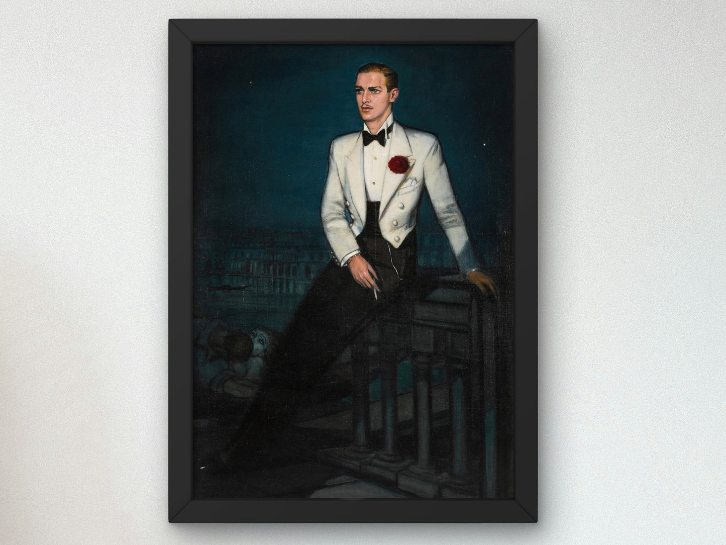 Douglas Fairbanks Jr. by Federico Beltrán Massés, Wall Art Print, Fine Art Reproduction, Museum Quality Decor, Poster