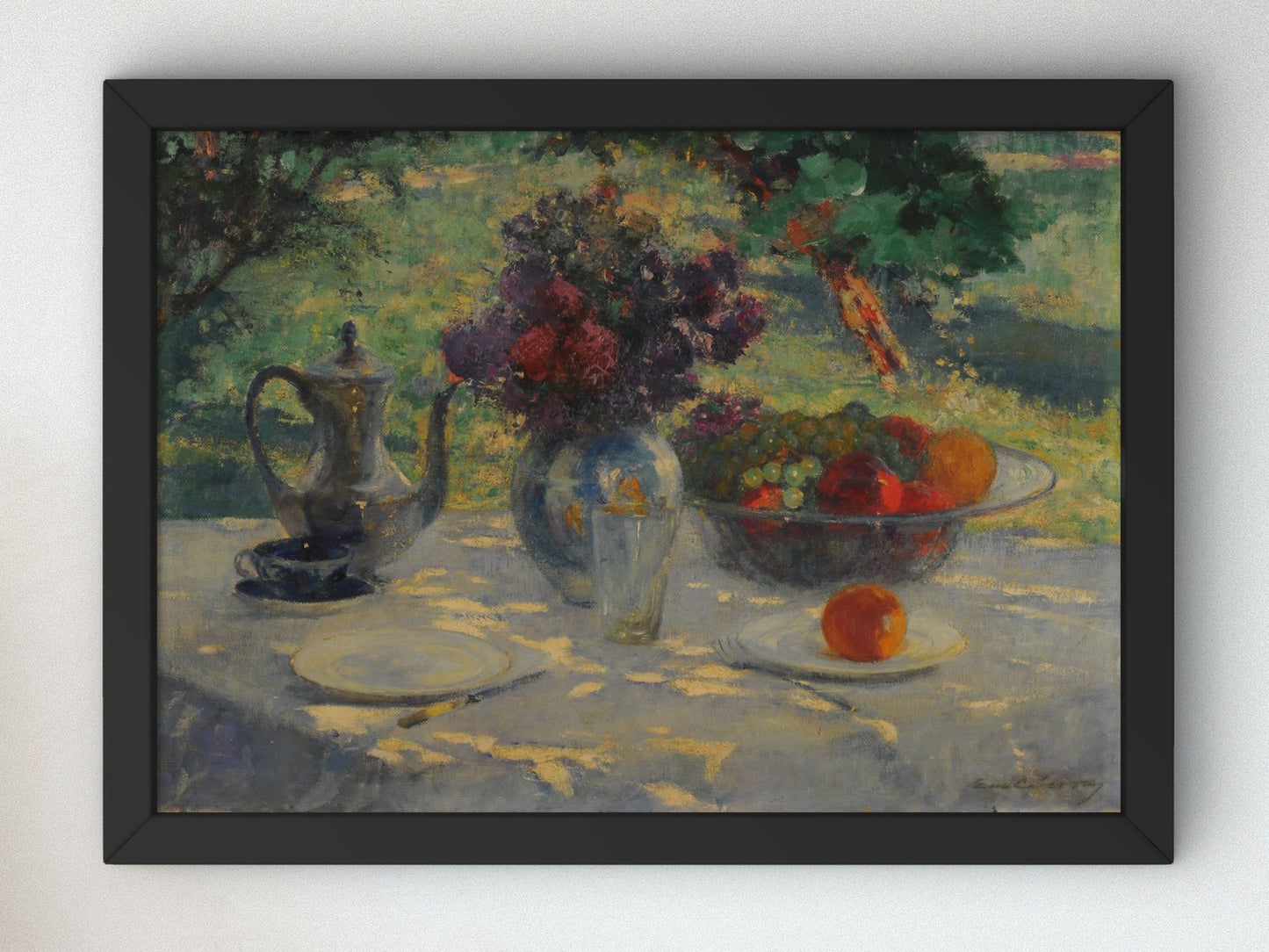 Naturaleza en silencio by Ernesto de la Cárcova 1926, Wall Art Print, Fine Art Reproduction, Museum Quality Decor, Poster