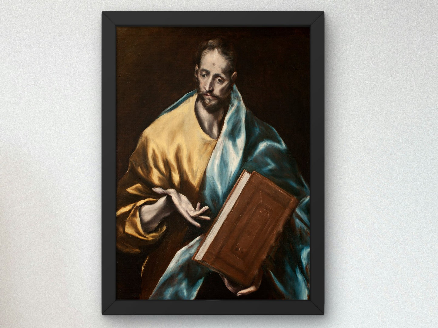 Saint James the Less by El Greco 1610, Wall Art Print, Fine Art Reproduction, Museum Quality Decor, Poster