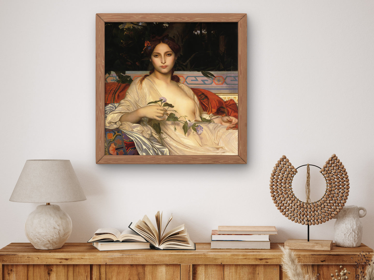 Albayde by Alexandre Cabanel 1848, Wall Art Print, Fine Art Reproduction, Museum Quality Decor, Poster