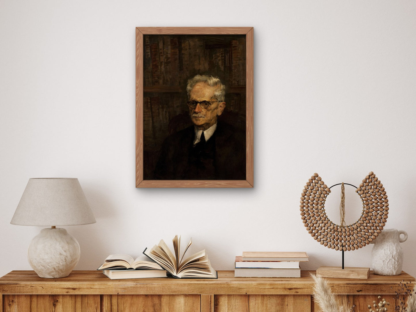 Portrait of Manoel Cícero Peregrino da Silva by Eliseu Visconti 1943, Wall Art Print, Fine Art Reproduction, Museum Quality Decor, Poster