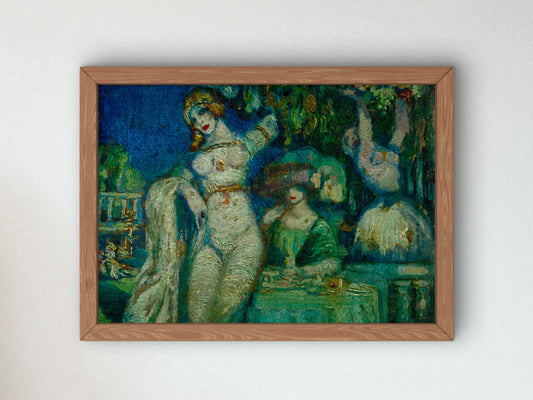 The Feast by Federico Beltrán Massés, Wall Art Print, Fine Art Reproduction, Museum Quality Decor, Poster
