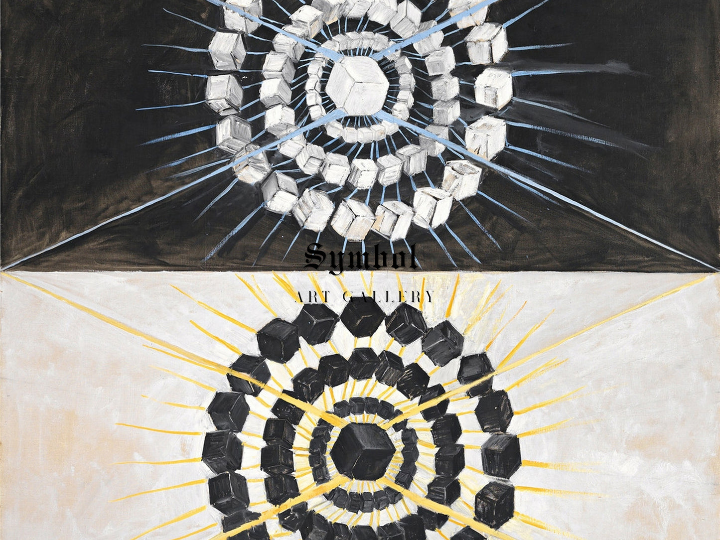 Group IX SUW No. 8 The Swan No. 8 by Hilma af Klint 1915, Wall Art Print, Fine Art Reproduction, Museum Quality Decor, Poster
