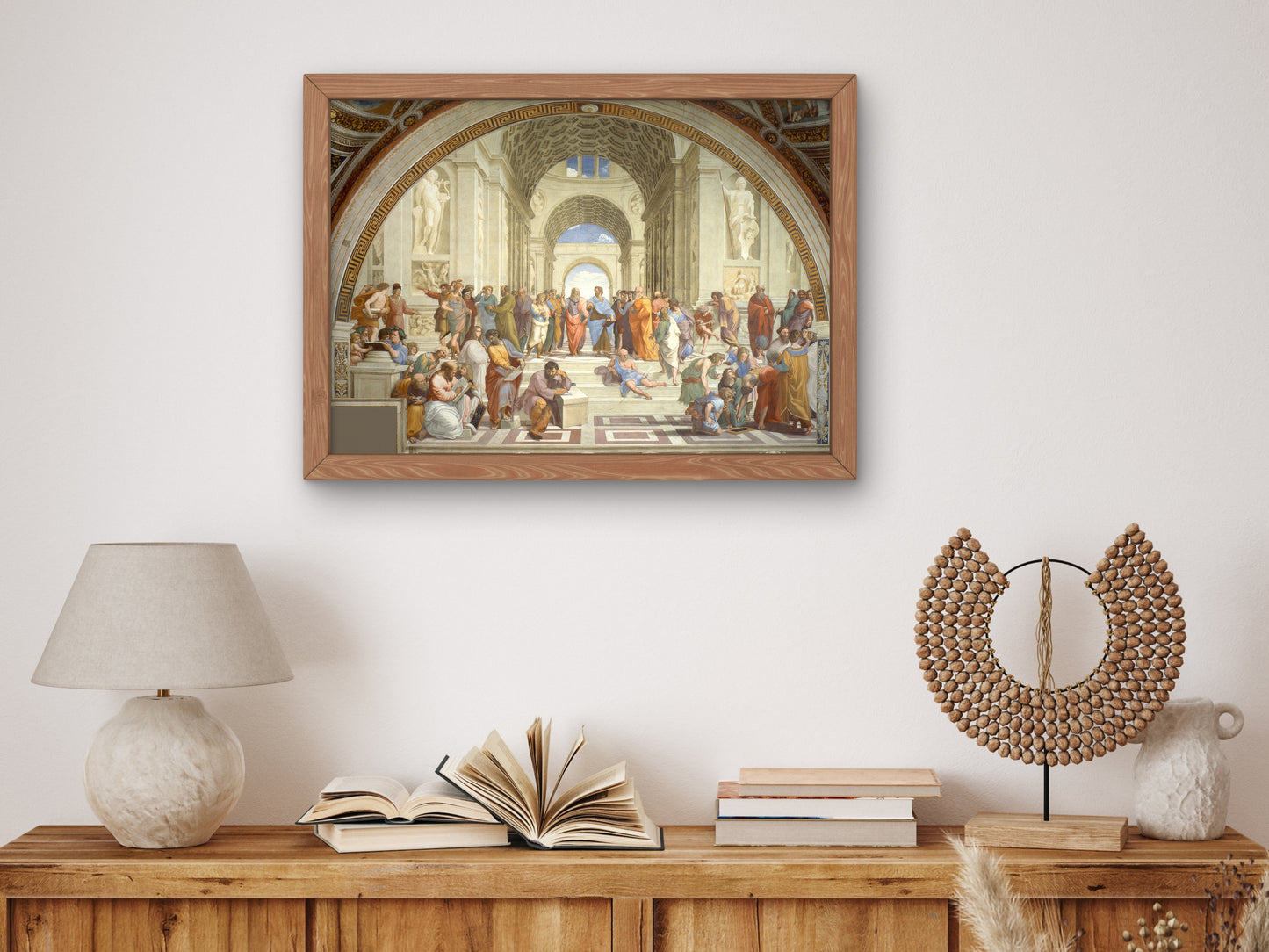 School of Athens by Raphael 1511, Wall Art Print, Fine Art Reproduction, Museum Quality Decor, Poster