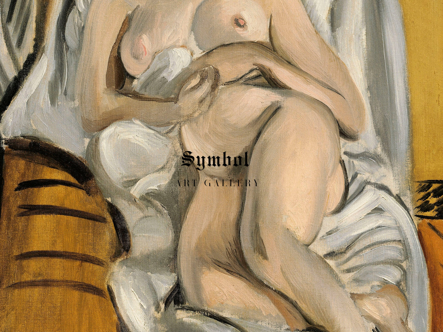 Reclining Nude by Henri Matisse 1915, Wall Art Print, Fine Art Reproduction, Museum Quality Decor, Poster