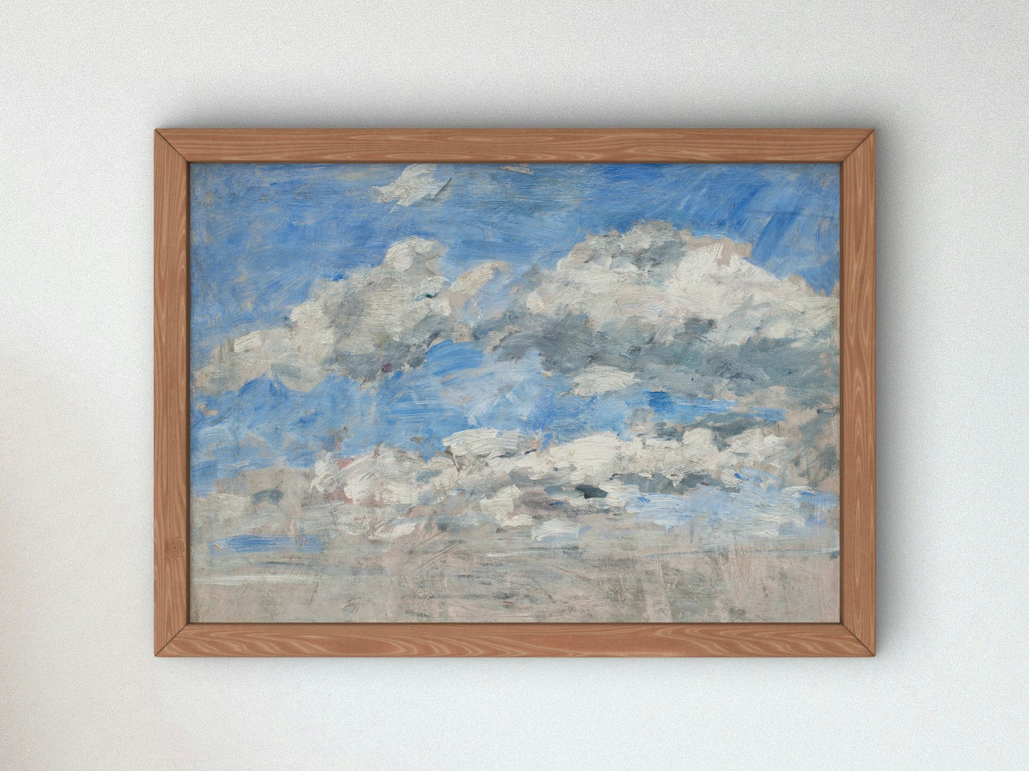 Etude de ciel by Eugène Boudin, Wall Art Print, Fine Art Reproduction, Museum Quality Decor, Poster