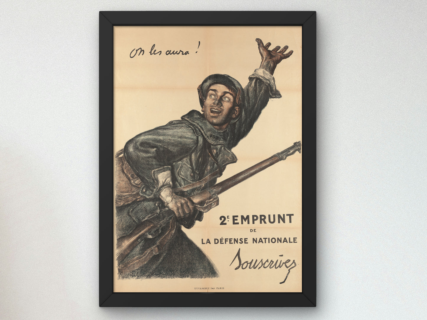 We Will Have Them by Abel Faivre 1916, Wall Art Print, Fine Art Reproduction, Museum Quality Decor, Poster