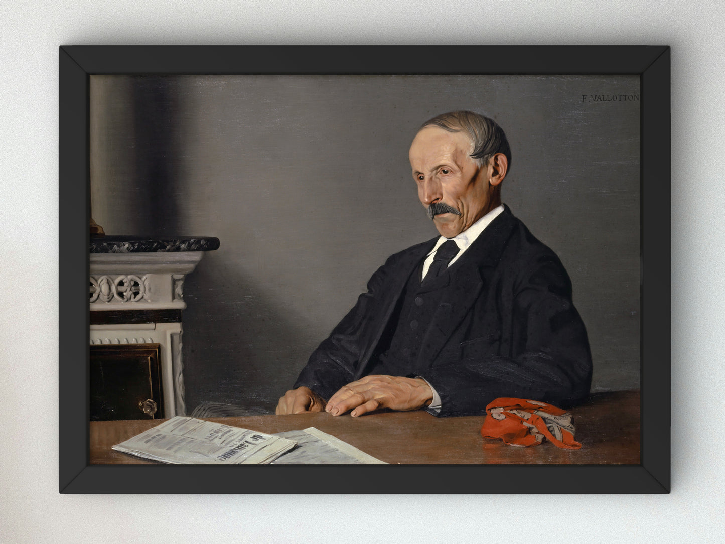 The Old Concierge by Félix Vallotton 1893, Wall Art Print, Fine Art Reproduction, Museum Quality Decor, Poster