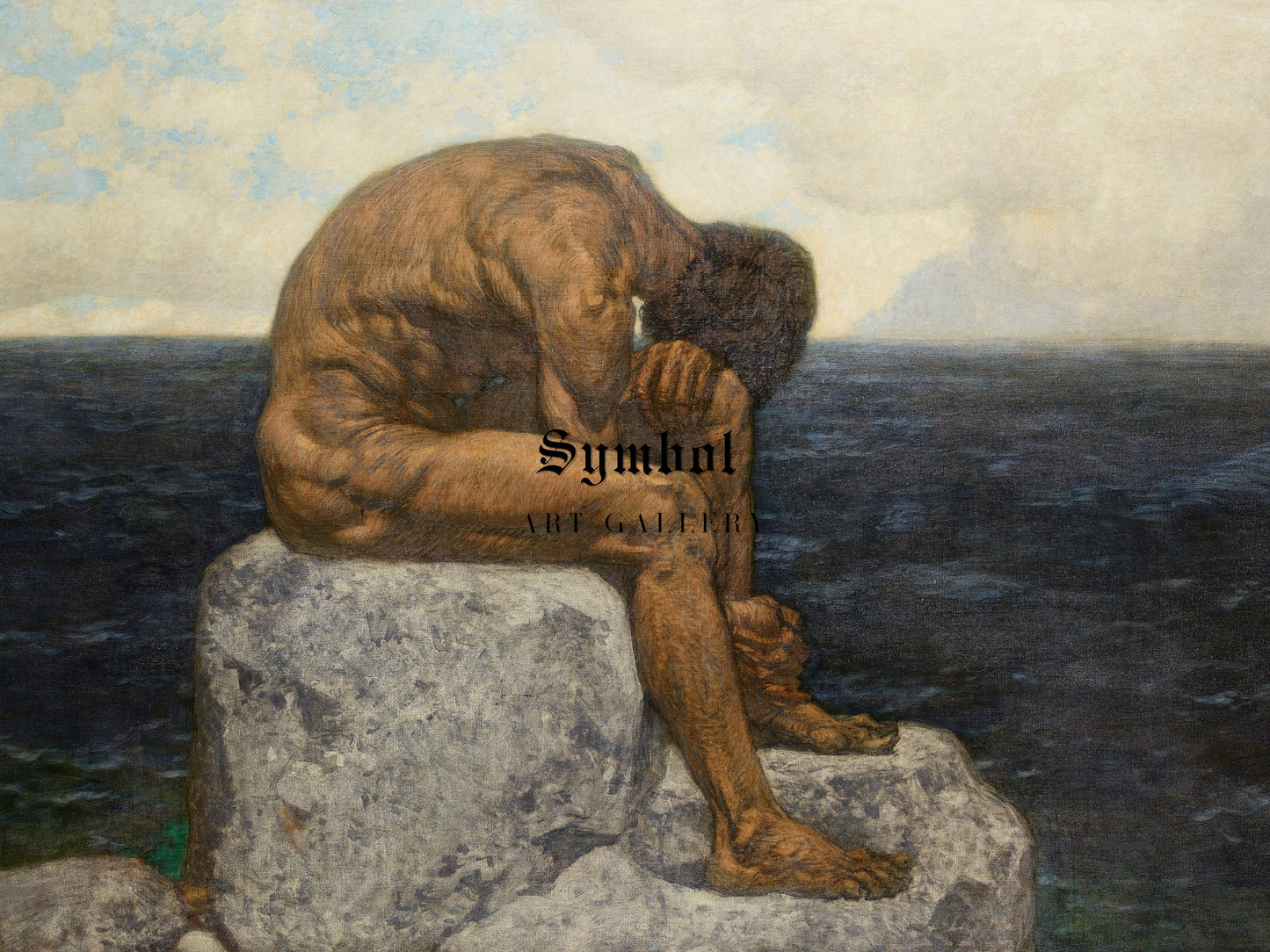 Odysseus by Alexander Rothaug, Wall Art Print, Fine Art Reproduction, Museum Quality Decor, Poster