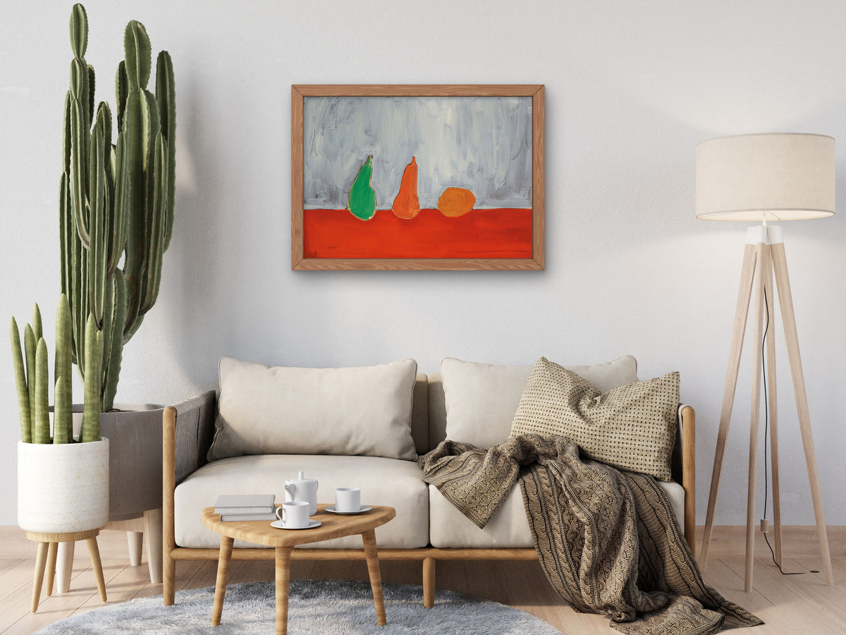 Fruits by Nicolas de Staël 1954, Wall Art Print, Fine Art Reproduction, Museum Quality Decor, Poster