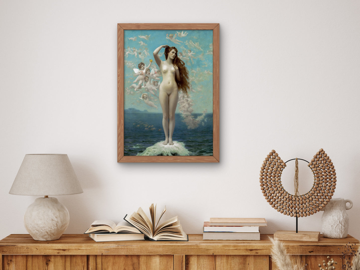 Venus Rising by Jean Léon Gérôme 1890, Wall Art Print, Fine Art Reproduction, Museum Quality Decor, Poster