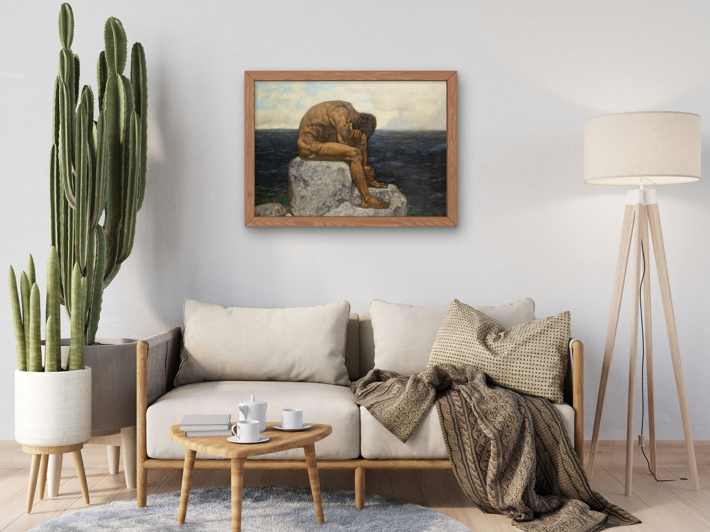 Odysseus by Alexander Rothaug, Wall Art Print, Fine Art Reproduction, Museum Quality Decor, Poster