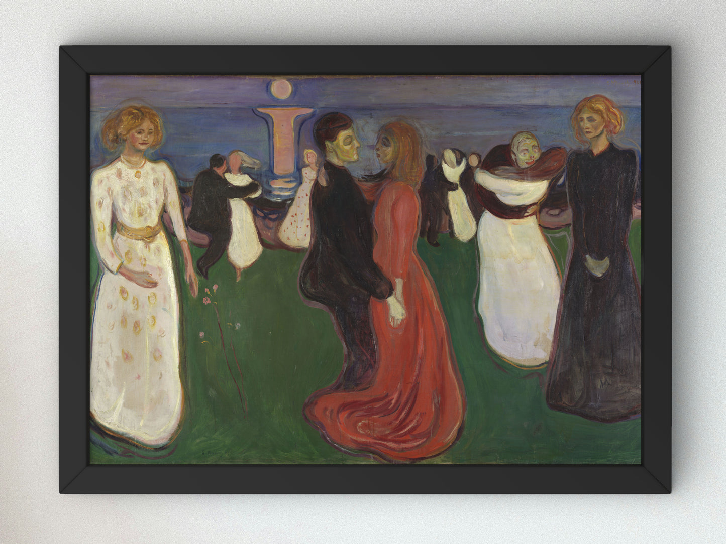 The Dance of Life by Edvard Munch 1900, Wall Art Print, Fine Art Reproduction, Museum Quality Decor, Poster