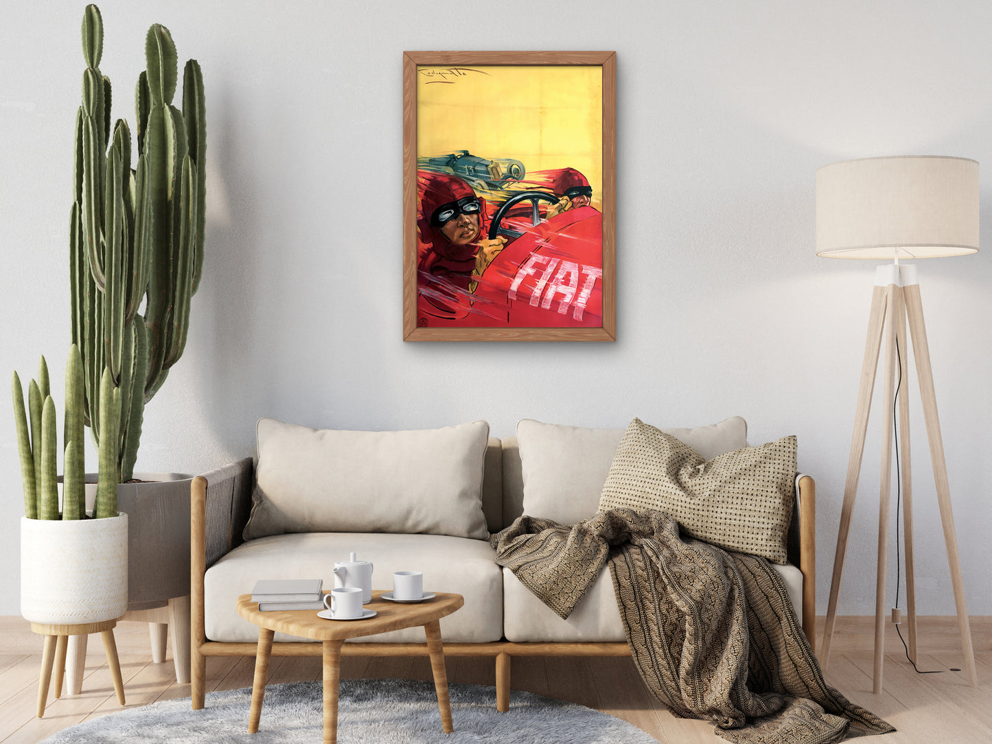 Fiat by Plinio Codognato 1923, Wall Art Print, Fine Art Reproduction, Museum Quality Decor, Poster