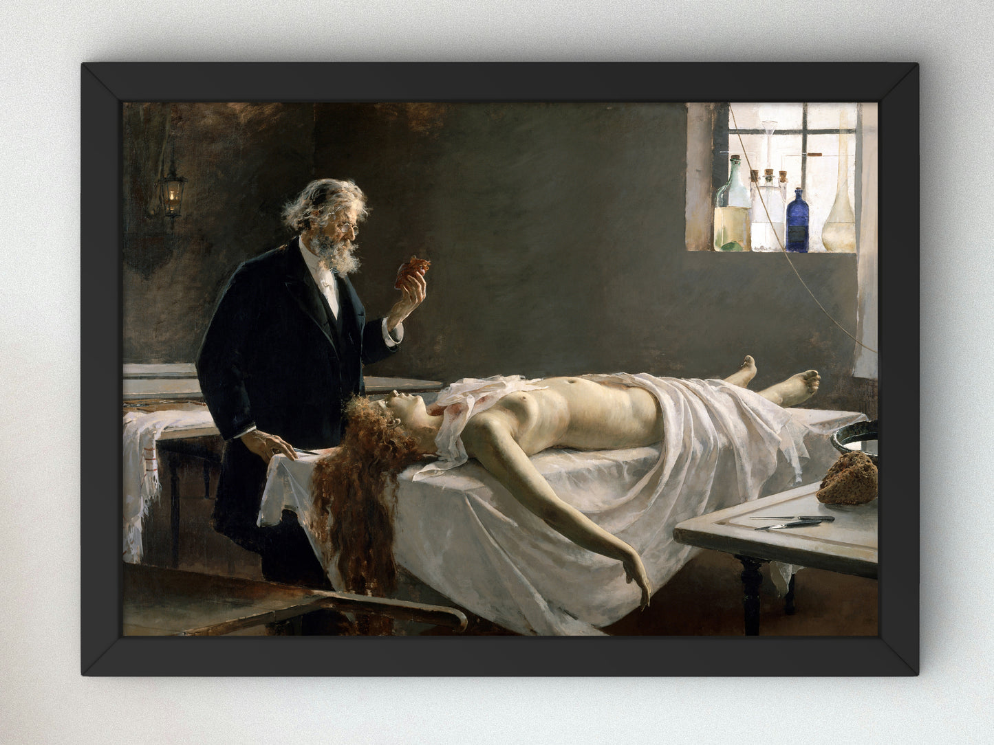 Anatomy of the Heart by Enrique Simonet 1890, Wall Art Print, Fine Art Reproduction, Museum Quality Decor, Poster