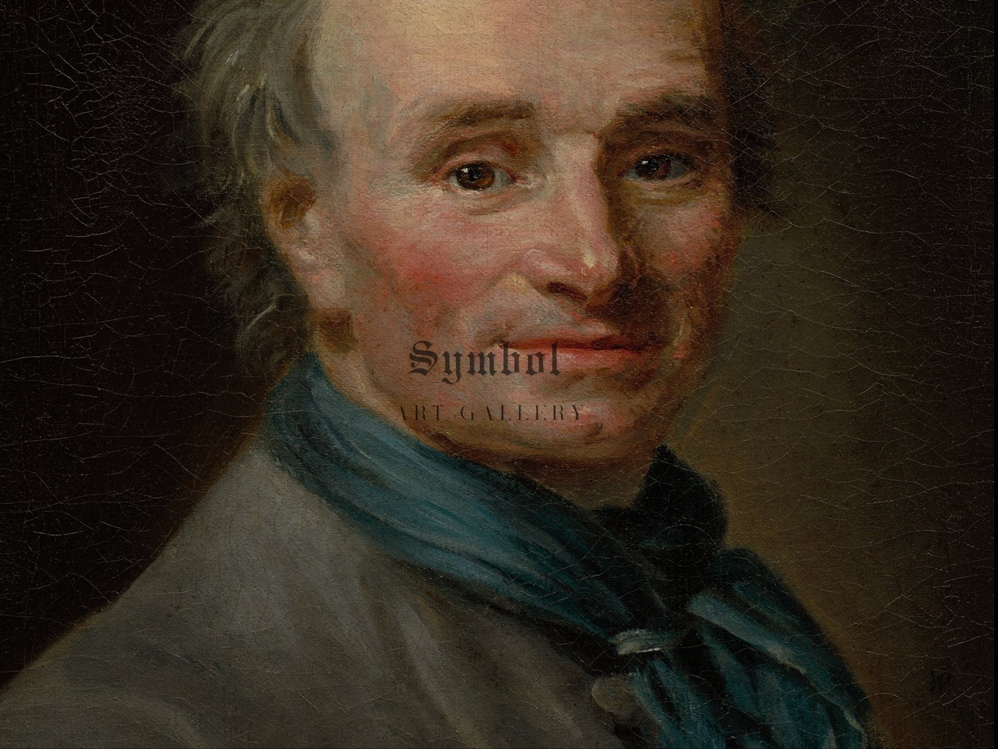 Portrait of Jean Baptiste Lemoyne the Younger by Élisabeth Vigée Le Brun 1774, Wall Art Print, Fine Art Reproduction, Museum Quality Decor
