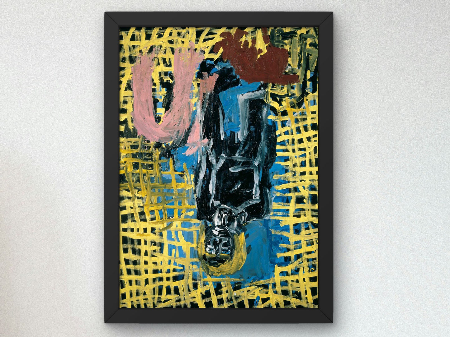 Der Ausgang Karl by Georg Baselitz 1987, Wall Art Print, Fine Art Reproduction, Museum Quality Decor, Poster