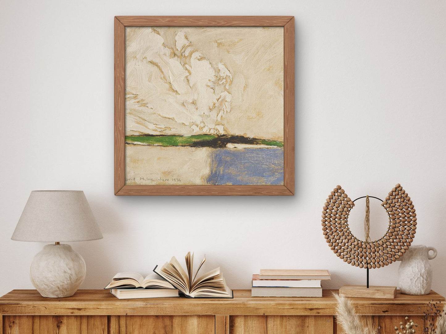Summer Colours by David Milne 1936, Wall Art Print, Fine Art Reproduction, Museum Quality Decor, Poster