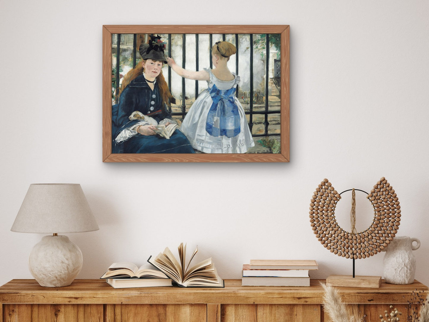 The Railway by Édouard Manet 1873, Wall Art Print, Fine Art Reproduction, Museum Quality Decor, Poster