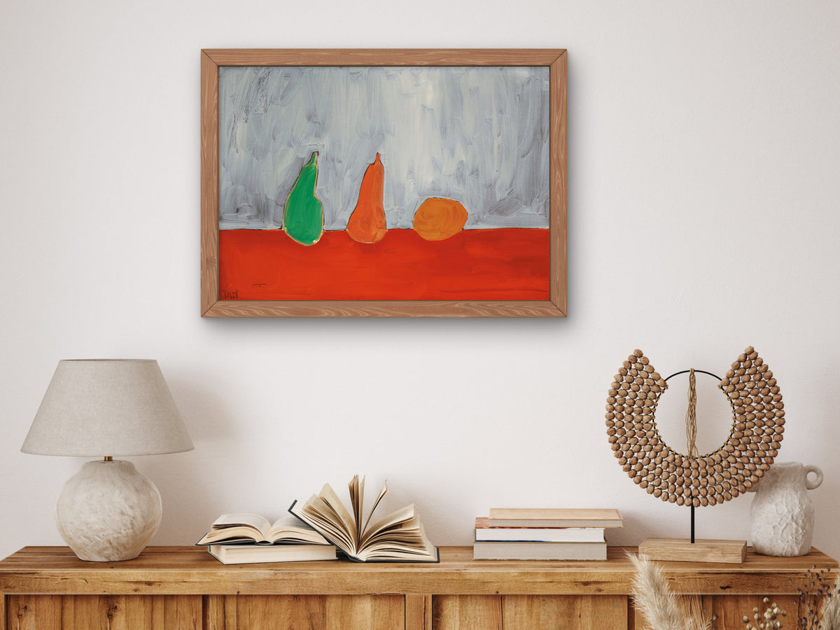 Fruits by Nicolas de Staël 1954, Wall Art Print, Fine Art Reproduction, Museum Quality Decor, Poster