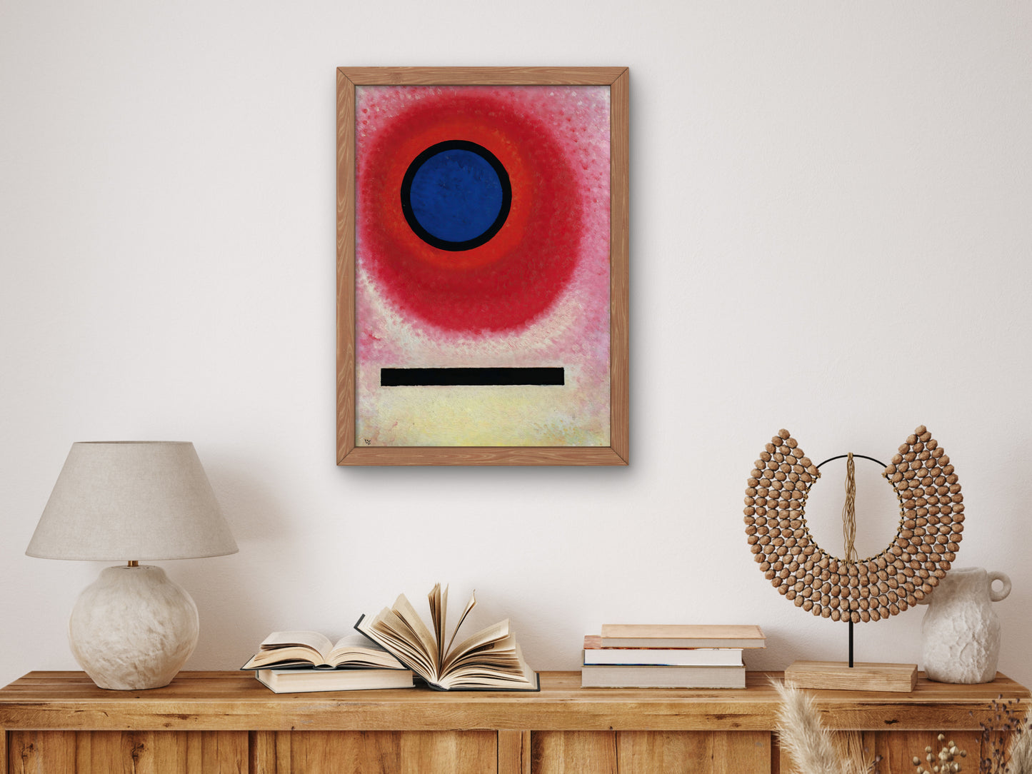 Blue Circle II by Wassily Kandinsky 1925, Wall Art Print, Fine Art Reproduction, Museum Quality Decor, Poster