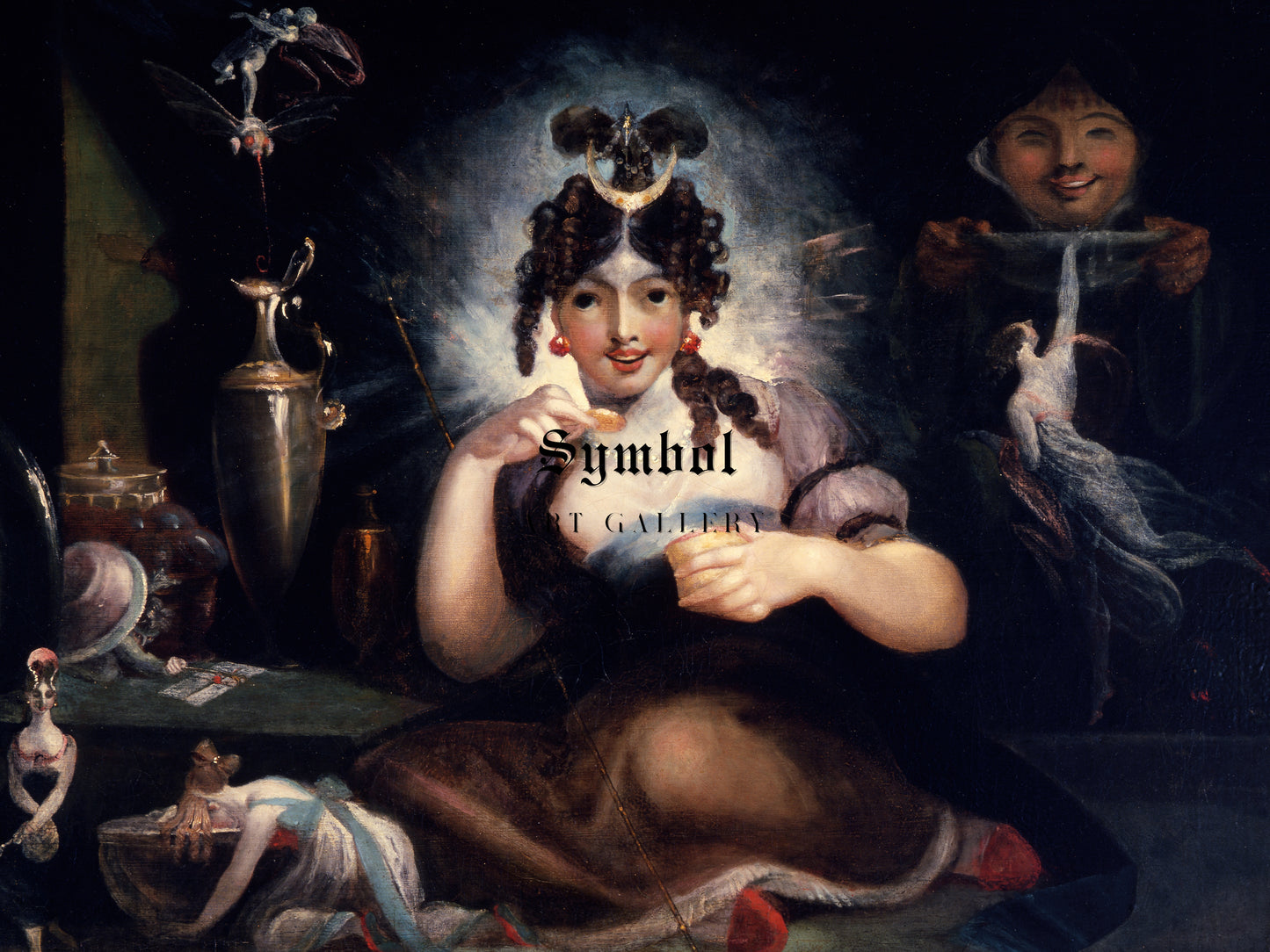 Faery Mab by Henry Fuseli 1815, Wall Art Print, Fine Art Reproduction, Museum Quality Decor, Poster