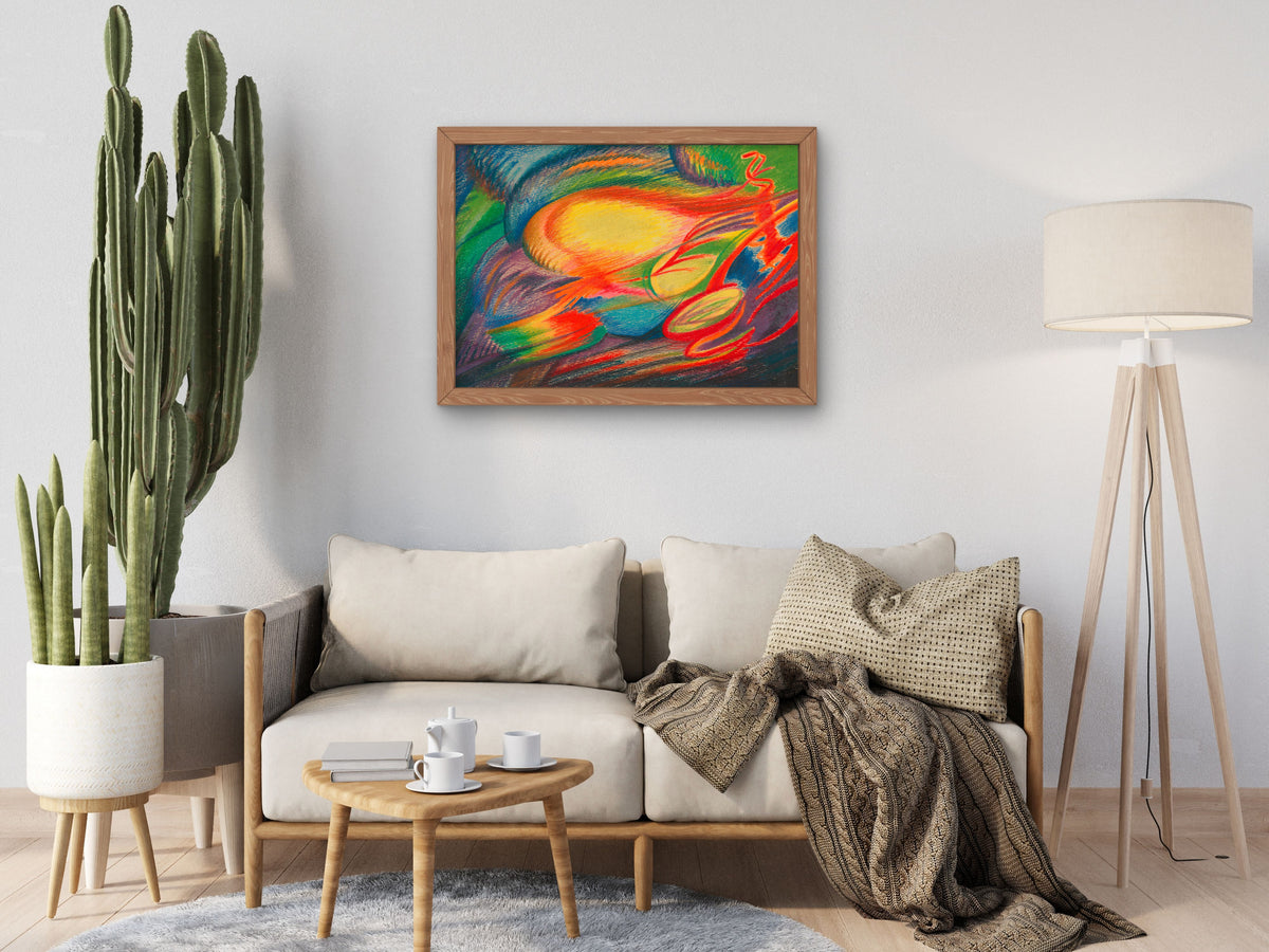 Allegro by Karl Wiener 1928, Wall Art Print, Fine Art Reproduction, Museum Quality Decor, Poster