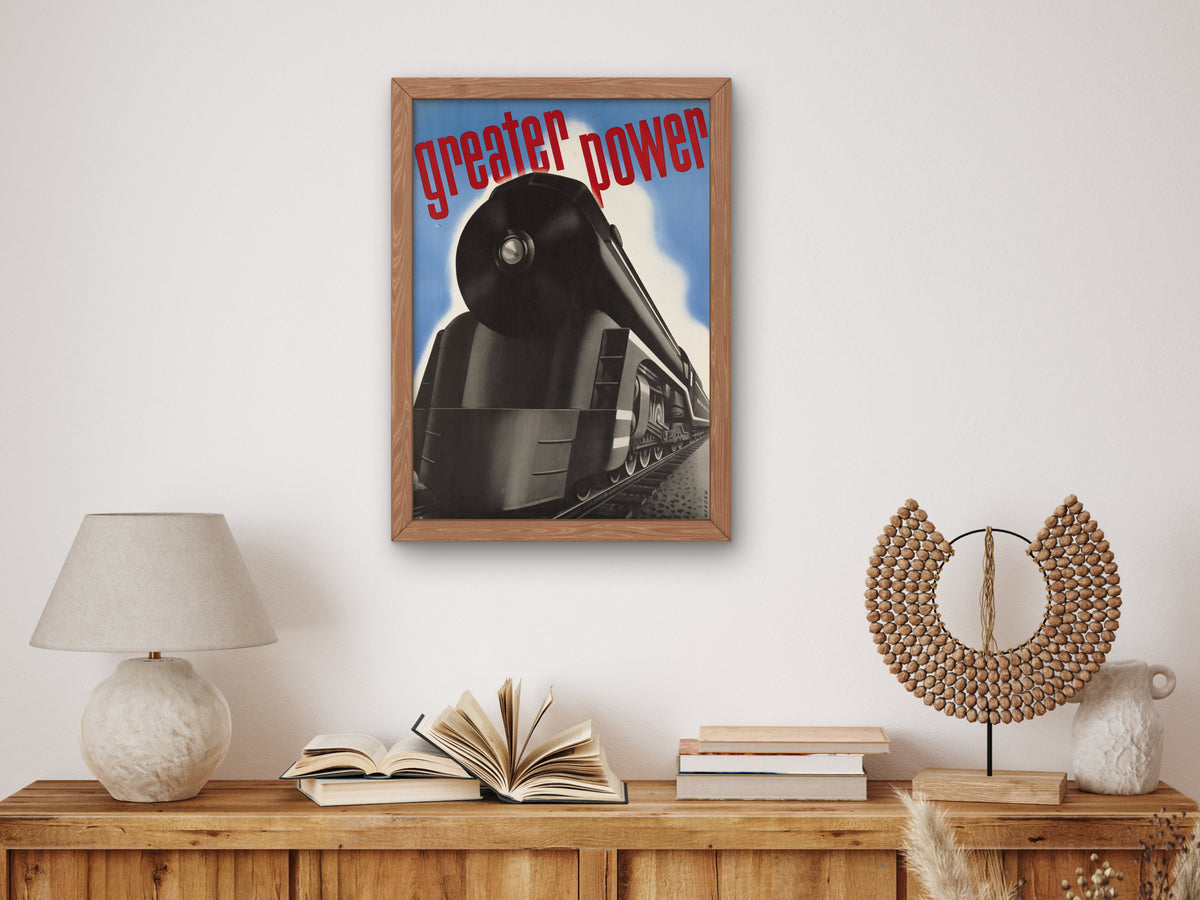 Greater Power by Sascha Maurer, Wall Art Print, Fine Art Reproduction, Museum Quality Decor, Poster