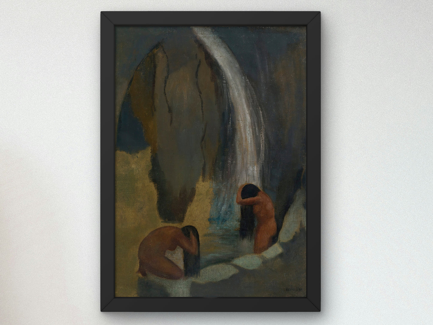 Bathers by Fermín Revueltas, Wall Art Print, Fine Art Reproduction, Museum Quality Decor, Poster