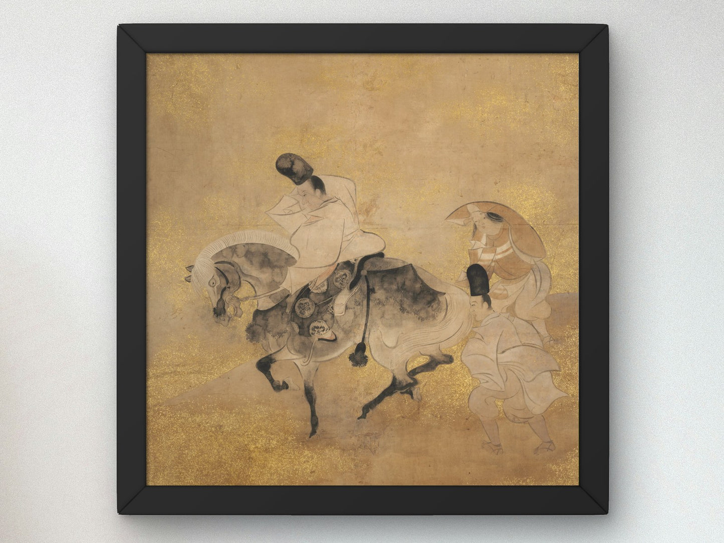 Crossing at Sano by Tawaraya Sōtatsu 1600, Wall Art Print, Fine Art Reproduction, Museum Quality Decor, Poster