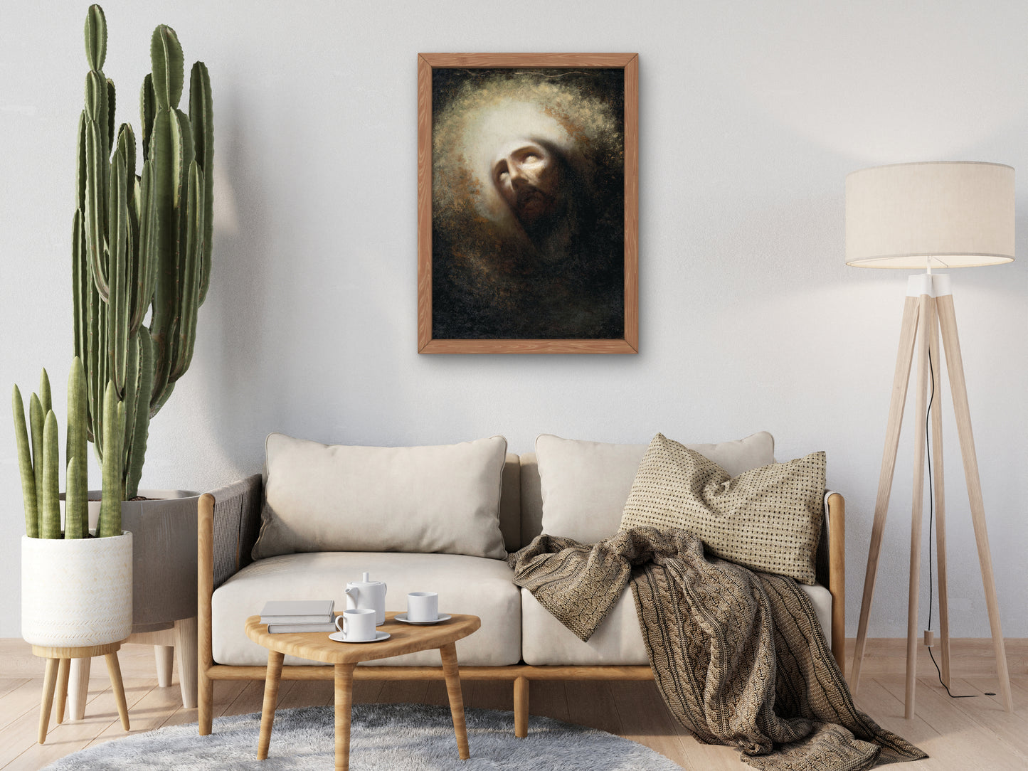 Ecce Homo by Karl Wilhelm Diefenbach, Wall Art Print, Fine Art Reproduction, Museum Quality Decor, Poster