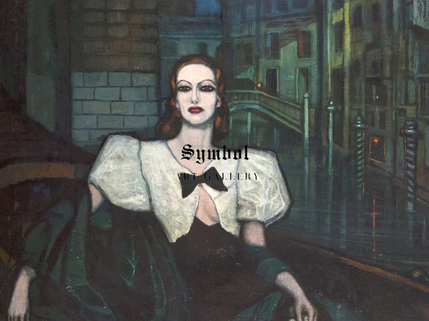 Miss Joan Crawford by Federico Beltrán Masses 1932, Wall Art Print, Fine Art Reproduction, Museum Quality Decor, Poster