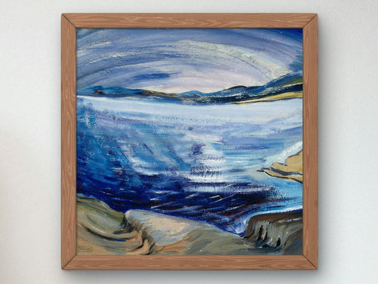 Seascape by Emily Carr 1933, Wall Art Print, Fine Art Reproduction, Museum Quality Decor, Poster