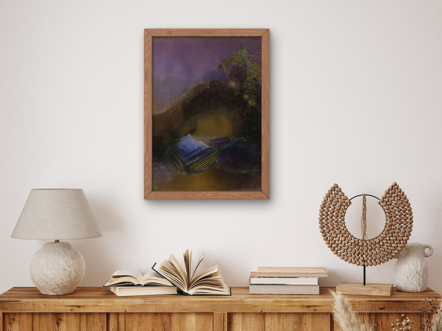 Orpheus by Odilon Redon 1903, Wall Art Print, Fine Art Reproduction, Museum Quality Decor, Poster