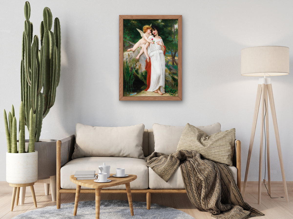 First Love by Guillaume Seignac, Wall Art Print, Fine Art Reproduction, Museum Quality Decor, Poster