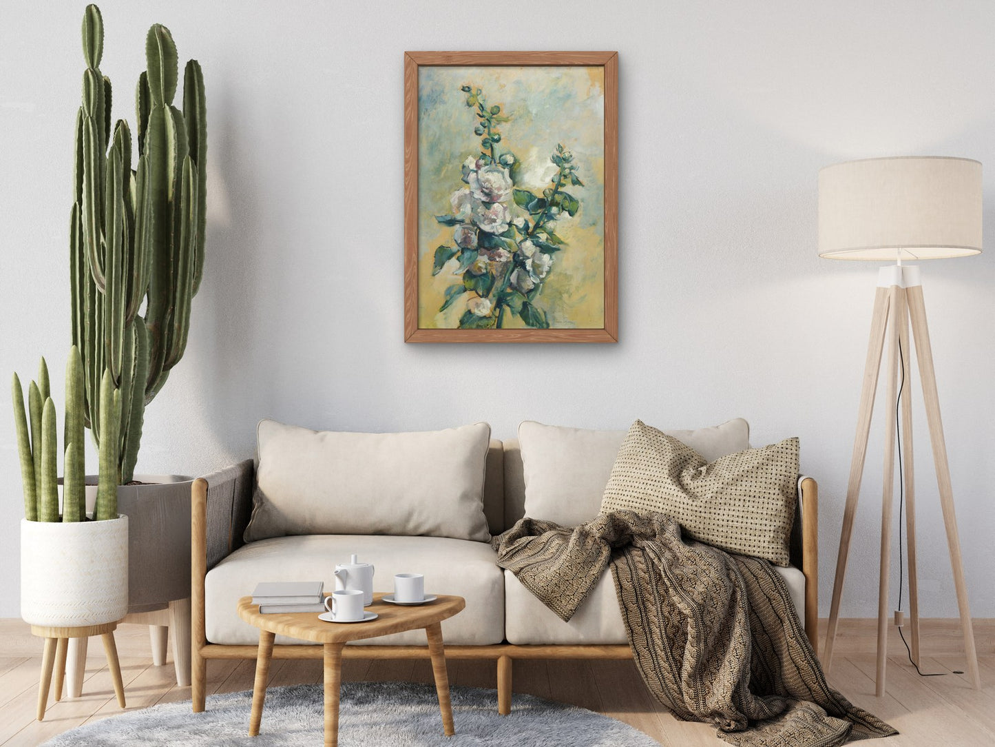 Flowers by Elena Popea, Wall Art Print, Fine Art Reproduction, Museum Quality Decor, Poster