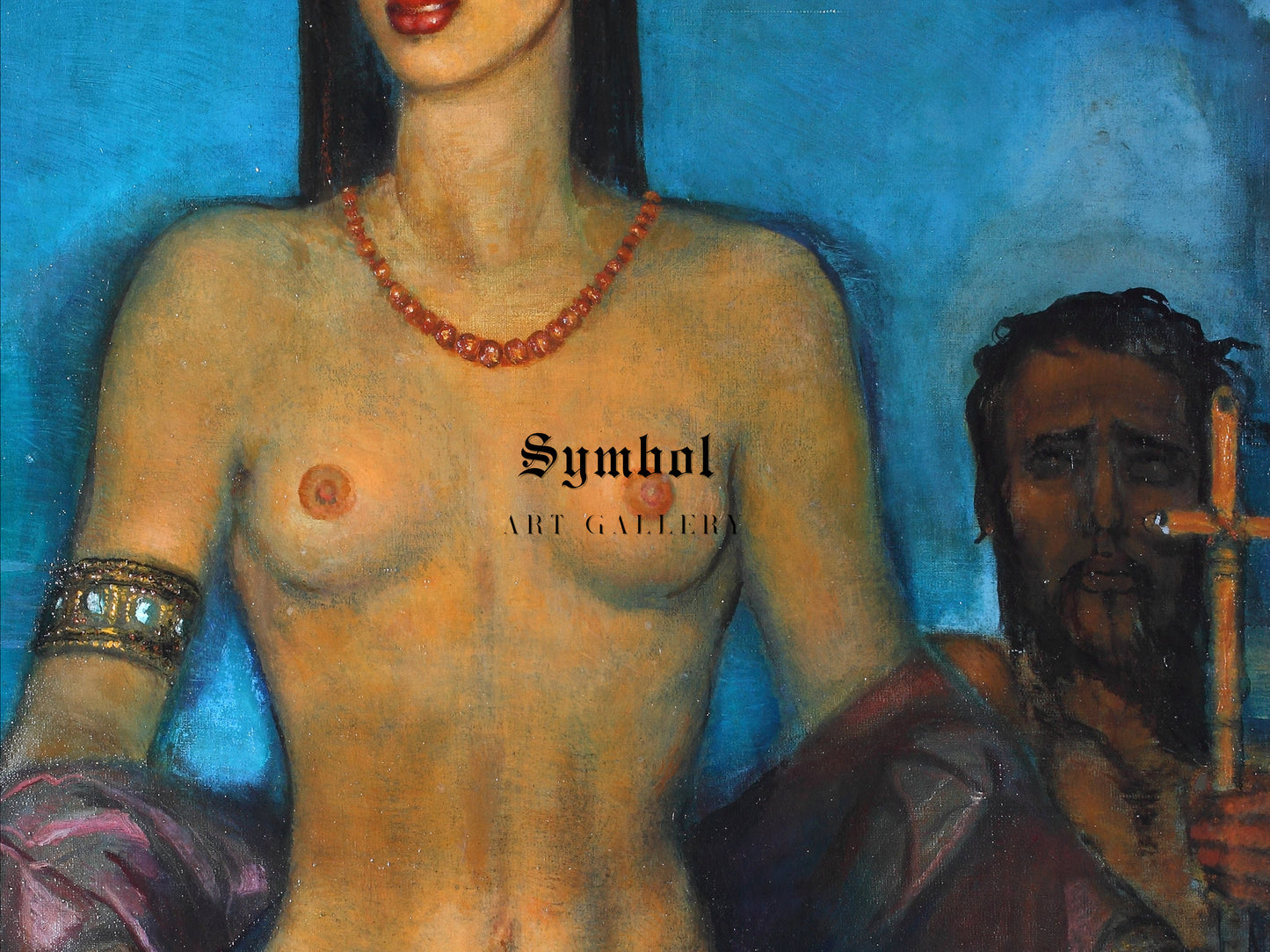 Salome by Federico Beltrán Masses 1932, Wall Art Print, Fine Art Reproduction, Museum Quality Decor, Poster