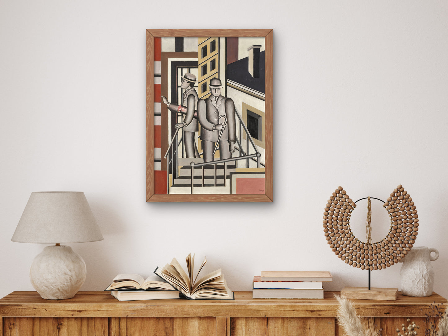 Animated Landscape by Fernand Léger 1924, Wall Art Print, Fine Art Reproduction, Museum Quality Decor, Poster