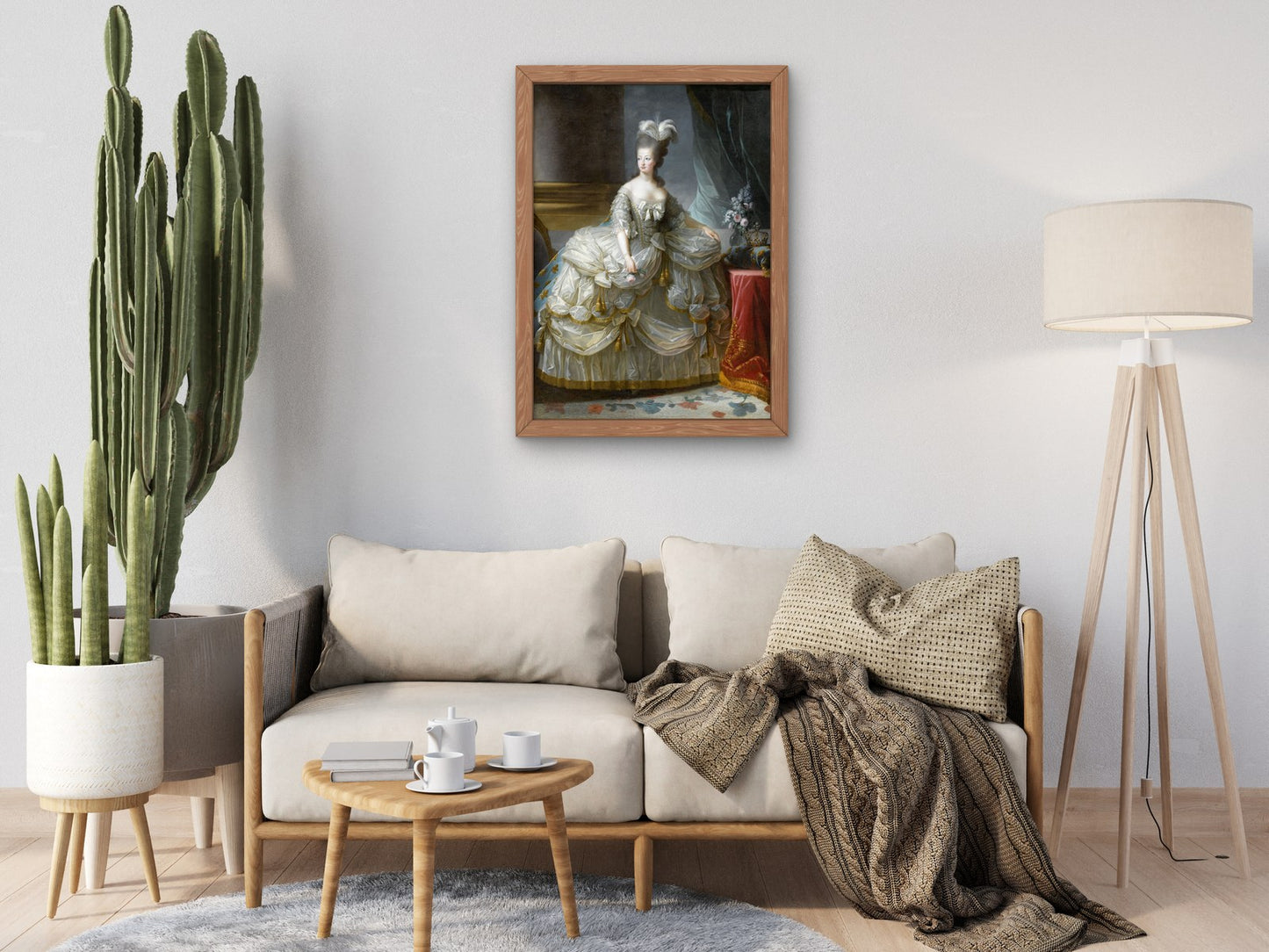 Marie Antoinette, Reine de France by Élisabeth Vigée Le Brun 1783, Wall Art Print, Fine Art Reproduction, Museum Quality Decor, Poster