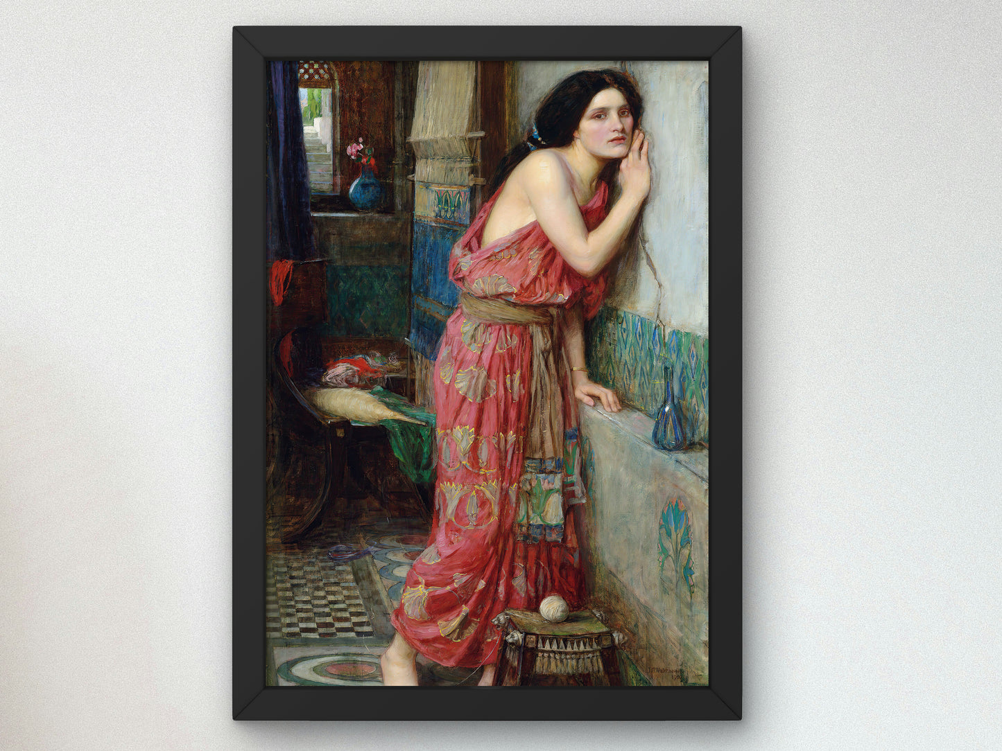 Thisbe by John William Waterhouse 1909, Wall Art Print, Fine Art Reproduction, Museum Quality Decor, Poster